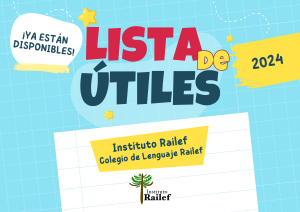 Lee más sobre el artículo Útiles escolares 2024 ̣— Colegio de Lenguaje